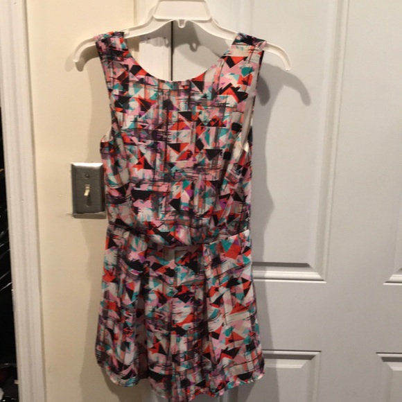 Short Colorful Romper - Picture 1 of 2